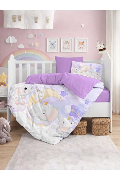 KATIA 100% Cotton Baby Duvet Cover Set 3 Pieces 100X150 Oeko-Tex ®   Certified