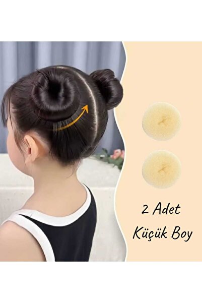 MutluBiDünya 2 Adet Küçük Boy Çocuk Topuz Süngeri