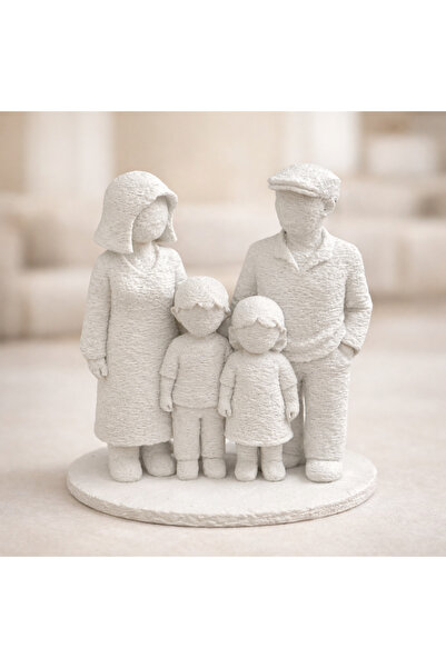 SaZuÜretimAtolyesi Sessiz Bağlar "Toprak Bağı" Dekoratif Biblo | Minimal Anad...