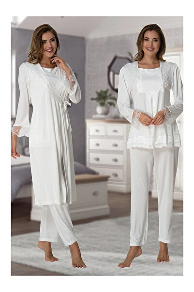 SS HOME CONCEPT Effortt 2018 Maternity Pajama Set with Dressing Gown