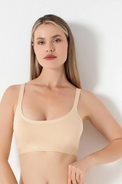 isiltikidsmoda G-Box 942 Bamboo Finger Strap Padded Bustier