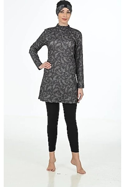 SS HOME CONCEPT Fantasy 3321 Patterned Hijab Swimsuit