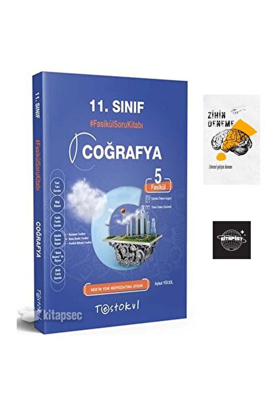 Fenomen Yayıncılık TESTOKUL 11.SINIF COĞRAFYA SORU FASİKÜLÜ +ZİHİNDENEME/NO268