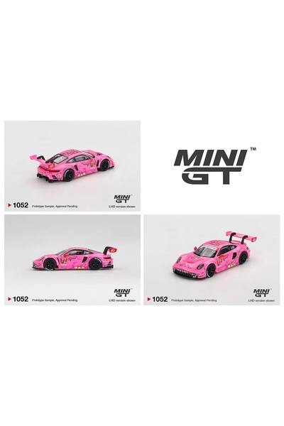 mini gt MiniGT Porsche 911 GT3 R #77 Roxy 2024 IMSA AO Racing 1:64 scale model