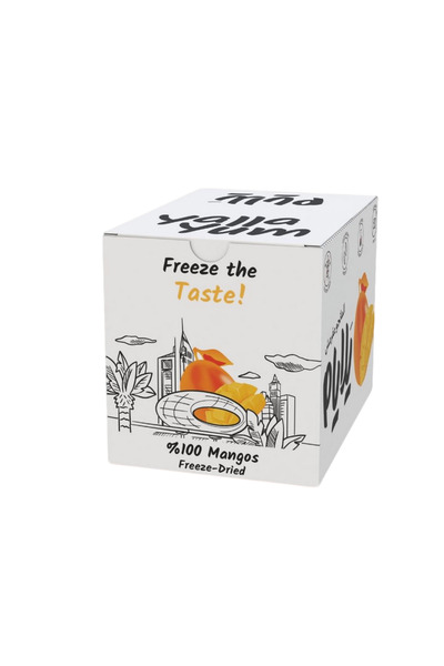 yallayum YALLA YUM Freeze Dried Mango, 6 Pcs 90 g