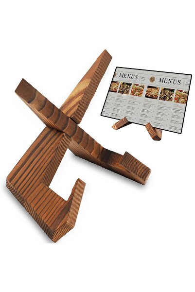 ZICOTO MOERDIFFER wooden cookbook holder adjustable cooking book stand