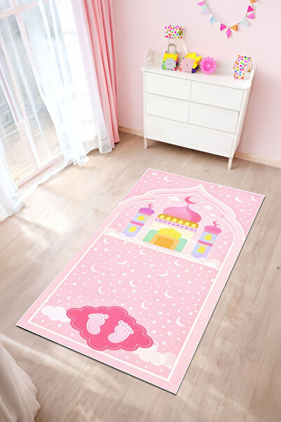 Nihai Ev Dijital Yumuşak Süngerli Kaymaz Taban Antialerjik Çocuk Seccadesi