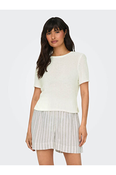 ONLY Onlsunny White Women's T-Shirt 15254282