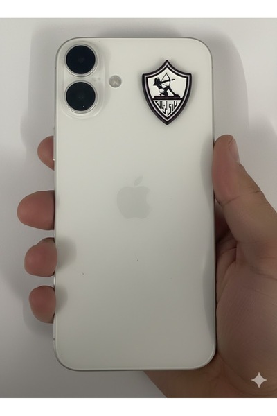 genric ملصق معدني للجوال بشعار نادي الزمالك المصري