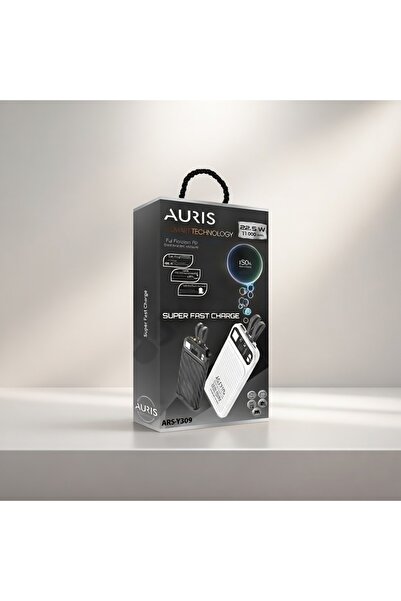 Auris ARS-Y309 22.5W 12.000 Mah Super Fast Powerbank Göstergeli