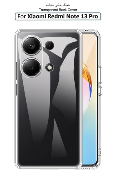 Generic Xiaomi Redmi Note 13 Pro - Transparent Silicone Protective Back Case ...