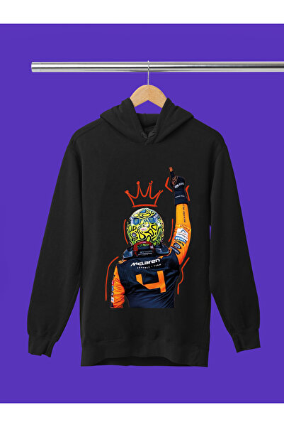 MAGORS Lando Norris Printed 3-Yarn Quality Soft Texture Hooded F1 Kids Sweats...