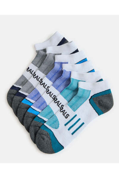 REDTAG جوارب رجالية متنوعة بطول الكاحل (3 أزواج)