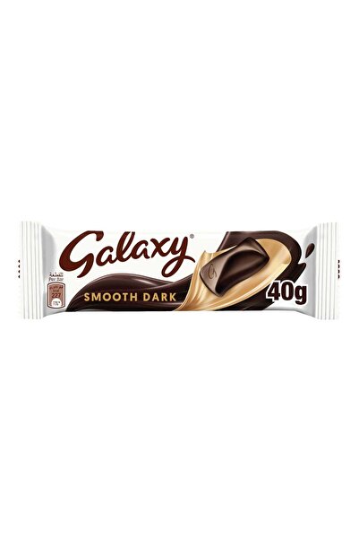Galaxy Smooth Dark Chocolate Bar Rich Velvety Cocoa Indulgence with Silky Smo...