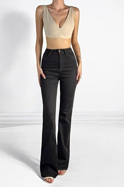 LACARINO 7578 Flare Women's Jean Pants