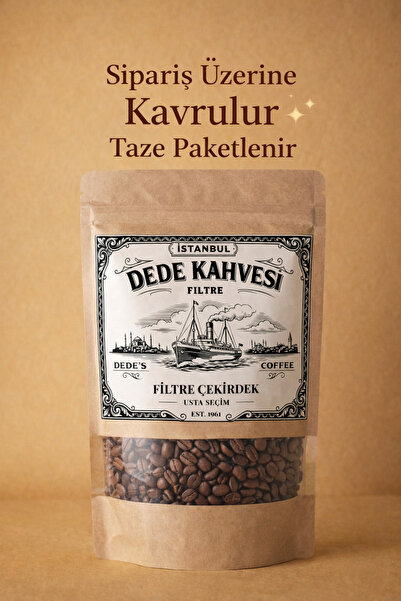 Dede Kahvesi Filtre Çekirdek Nitelikli Kahve Barista Serisi Yoğun Aroma ( Kos...
