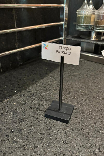 doyonix Otel, Restoran, Cafe, Barlar, İsimlik, Menü, QR Menü Dik Stand Siyah
