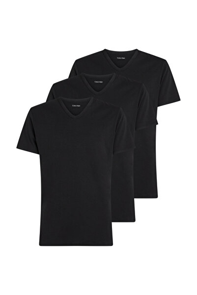 Calvin Klein طقم من 3 قطع، بأكمام قصيرة وفتحة رقبة على شكل حرف V