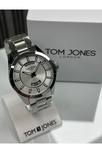 Tom Jones London Steel Cord White Dial Men's Wristwatch