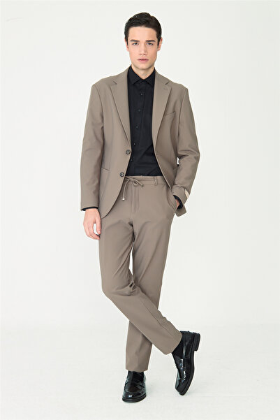 White Stone Brown Stylish and Comfortable Suit