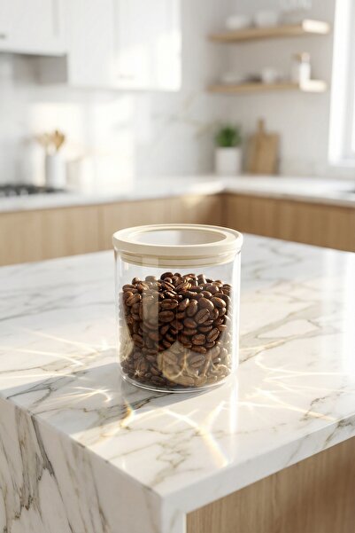 ACAR Mirage Borosilicate Glass Jar Cream - 620 ml