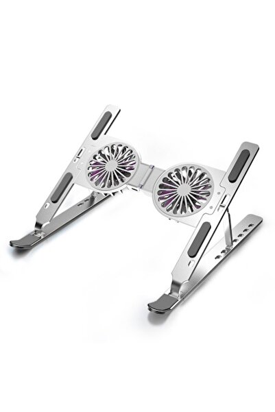 zyteq Laptop cooler with 2 super silent fans ZYTEQ®️ C9 PRO, laptop stand, si...