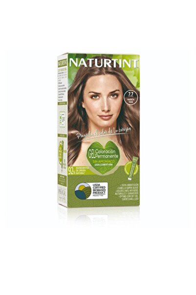 NATURTINT Vopsea permanenta pentru par fara amoniac 7.7 marron teide 170 ml
