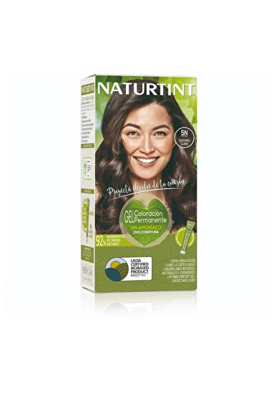 NATURTINT Vopsea permanenta pentru par fara amoniac 5N castano claro 170 ml