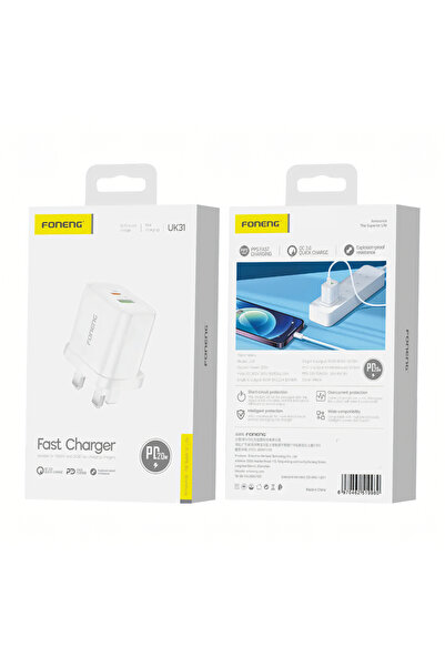FONENG شاحن سريع | مناسب لشواحن الشحن السريع PD20W و QC30
