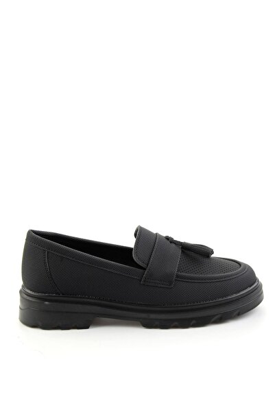 Bambi Чорні жіночі лофери K01536105137