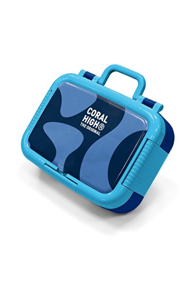 Coral High Παιδικό δοχείο φαγητού από ανοξείδωτο ατσάλι με μπλε ναυτικό σχέδι...