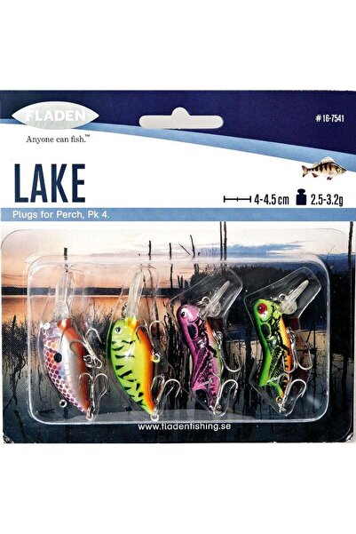 FLADEN Perch Mini Maket Balık Seti 4P