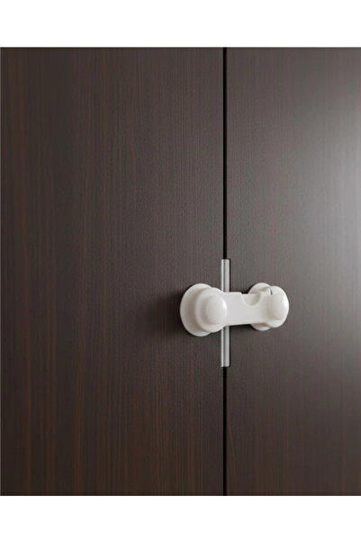 Epilons 4 Pieces Baby and Child Cabinet Locks, No Screws Required Safety Set