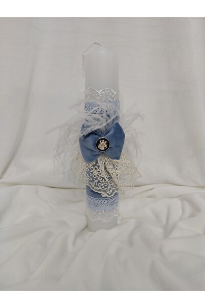 Handmade Lumânare botez baiat prinț