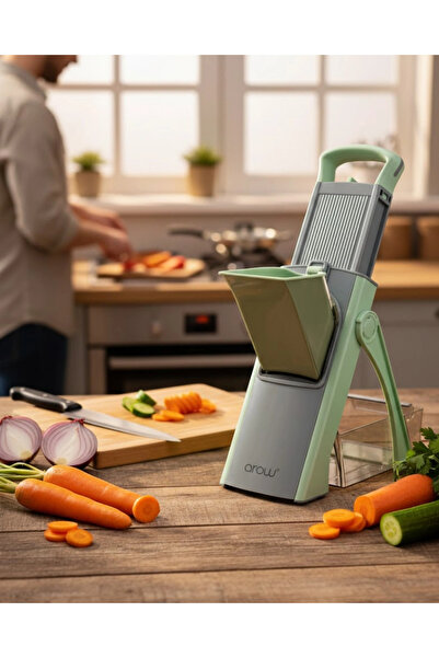 Twin Store Mey i̇thalat® steel hand grater with chopping and slicing attachment