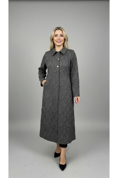 LARCH EXCLUSİVE PARAŞÜT YILDIZ DÜĞMELİ FERMUARLI KAP