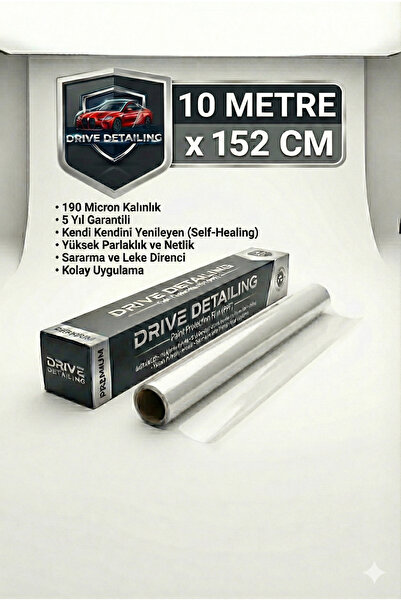 Drive Detailing PPF Boya Koruma Filmi 10 Metre Boy x 152cm en | 190 Micron %1...