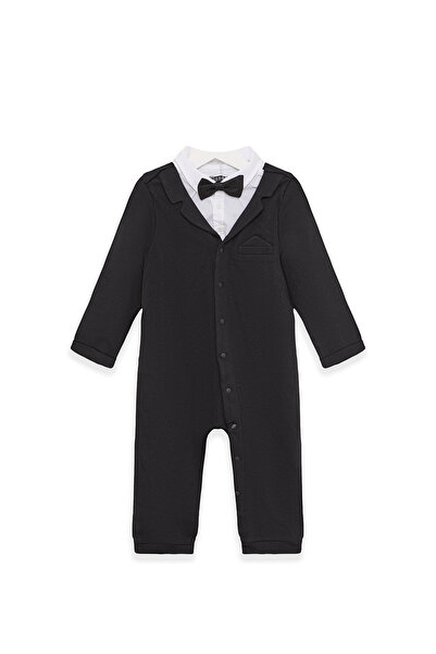 GB Baby Baby Boy Black Overall