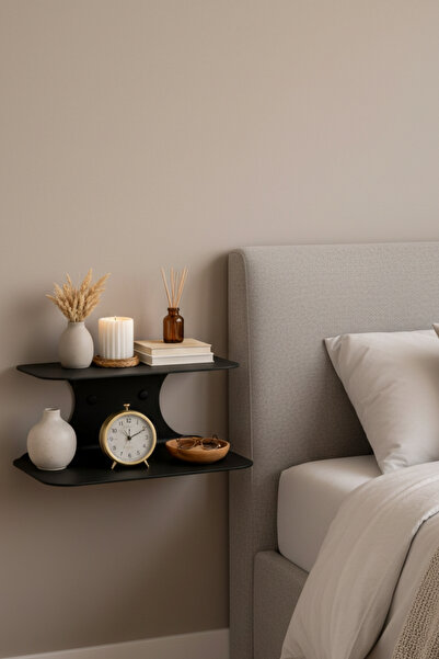 Grandmix Dekoratif Duvar Rafı Salon Mutfak Banyo Organizeri Kitaplık ve Obje ...