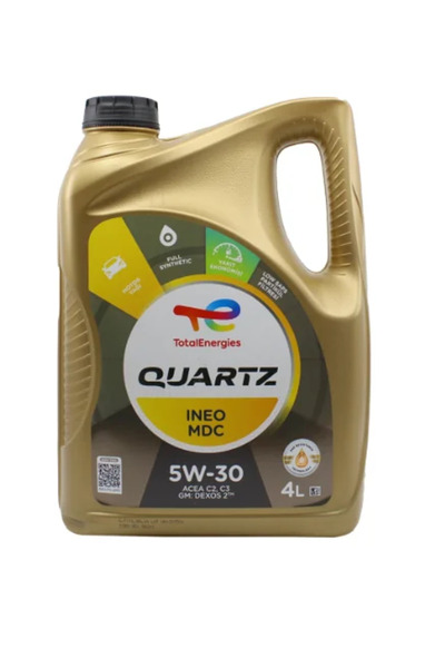 TOTAL Quartz Ineo MDC 5W30 4 Lt Partiküllü Motor Yağı ORJİNAL ÜRÜN GARANTİSİ
