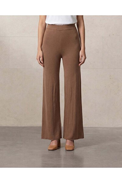 REDTAG Women Brown Plain Trouser