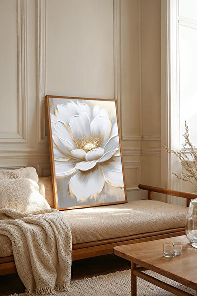 Dekorsiahome Tablou dintr-o singură bucată cu ramă din lemn TK3151