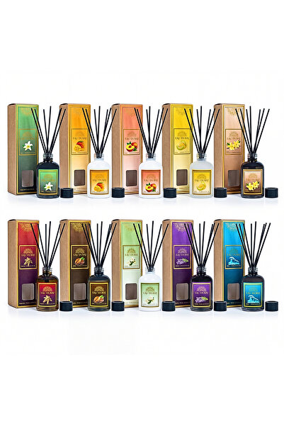 Eau Dubai Set of 10 Aromatic Fragrance Diffusers for the Room, EAU DUBAI, 110...