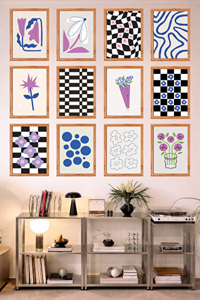 UNT Bucătărie cu aspect de cadru cu 12 rame |   Modern |   Set de pictură cu ...