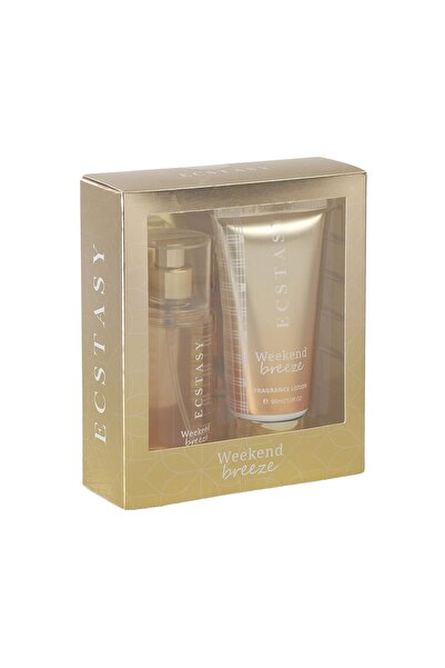Ecstasy Σετ δώρου Weekend Breeze, Κρέμα σώματος 90 ml + Σπρέι σώματος 90 ml