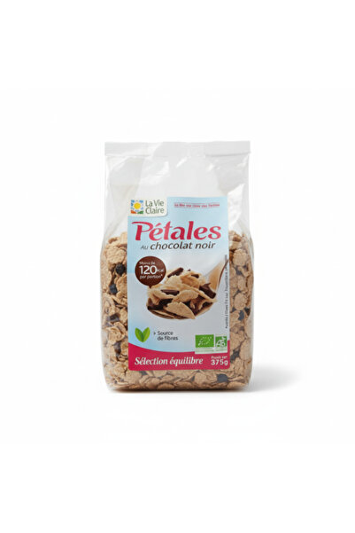 La Vie Claire رقائق الشوكولاتة الداكنة المقرمشة - 375 غرام