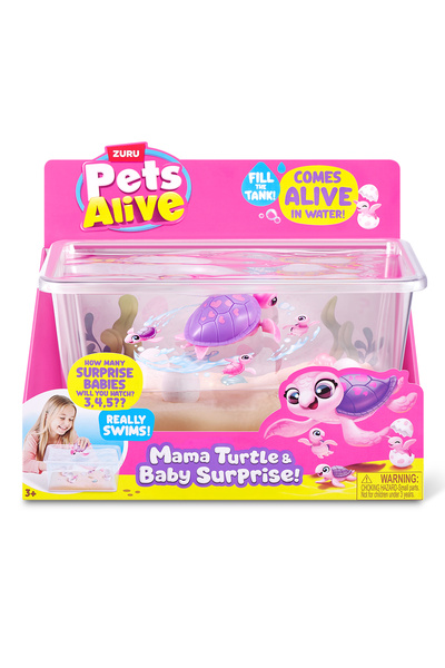 Pets Alive Set acvariu Mama Testoasa cu pui