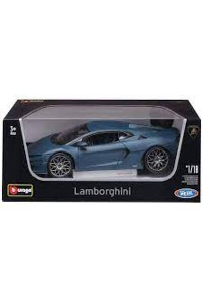 BBURAGO 1:18 Lamborghini Temerario Blue Metallic Bb 11052