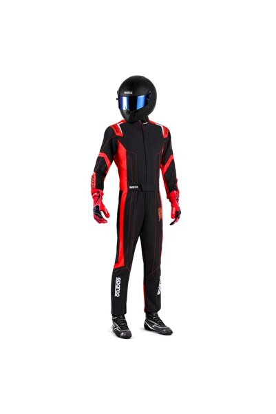 Sparco K48 Thunder Advanced Fia Onaylı Karting Tulumu Siyah XS BKS0010B0K120XS
