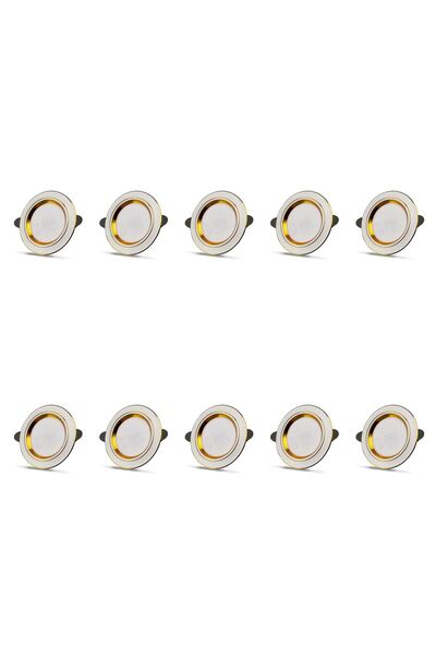 Noas Led 5W 3 RENK GOLD PANEL 12 Lİ PAKET